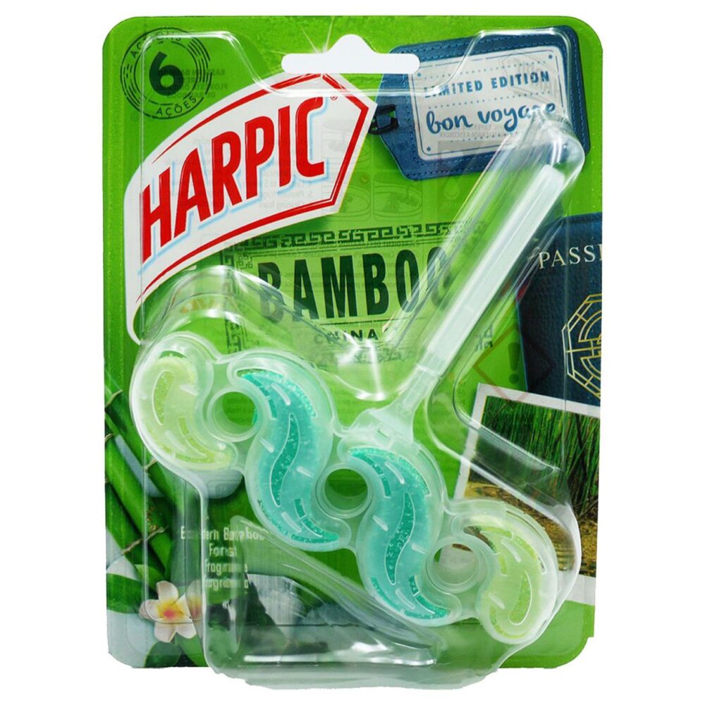 Harpic Bamboo Rim Block