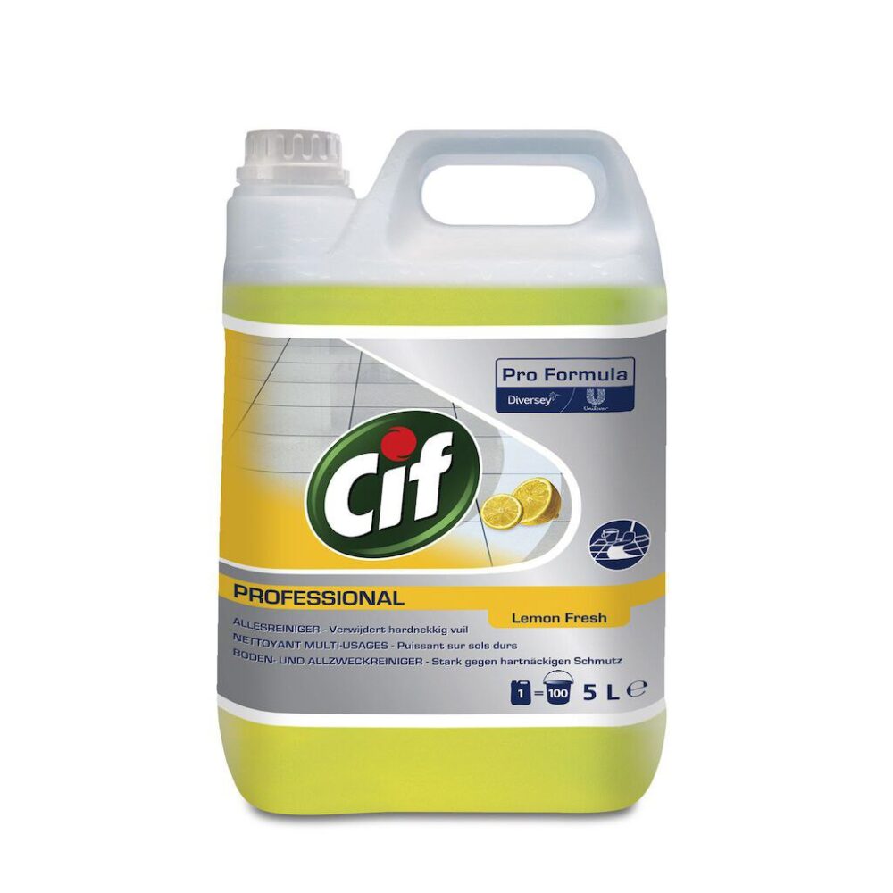 Cif Pro Formula All Purpose Cleaner Lemon Fresh 5L