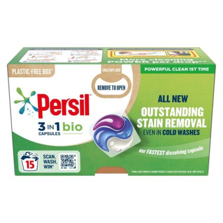 Persil 3 in 1 Washing Capsules Bio 15w