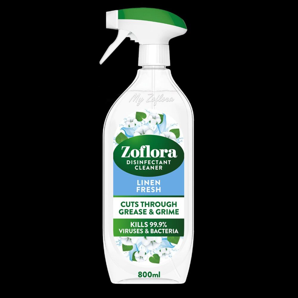 Zoflora Linen Fresh Multipurpose Disinfectant Spray 800ml - Image 2