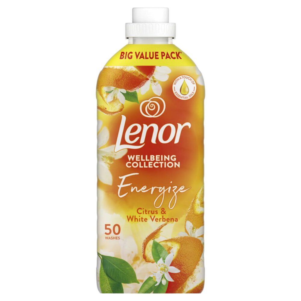 Lenor Indulge Wellness Citrus & White Verbena Fabric Conditioner 50W