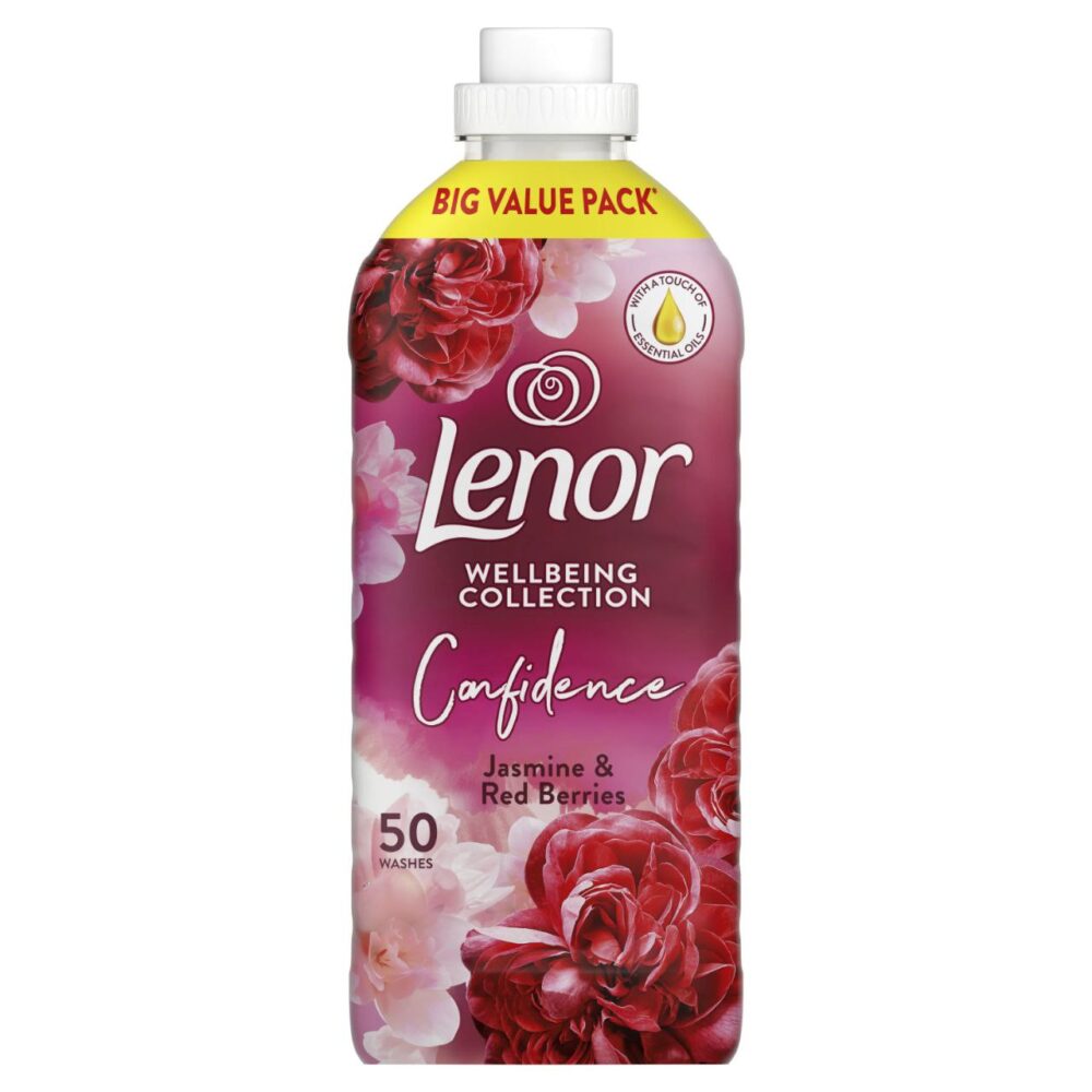 Lenor Wellbeing Jasmine & Red Berries Fabric Conditioner 50W