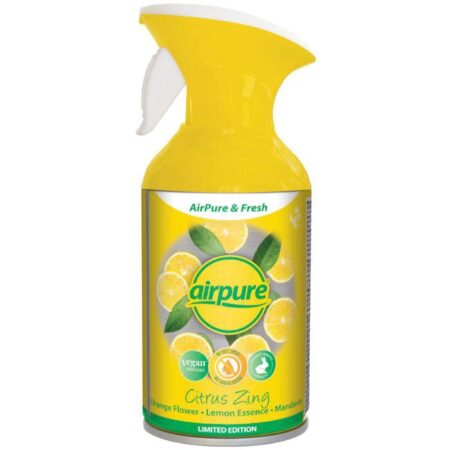 AirPure & Fresh Air Freshener Spray Citrus Zing 250ml