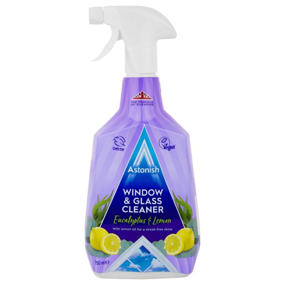 Astonish Window & Glass Cleaner Eucalyptus & Lemon