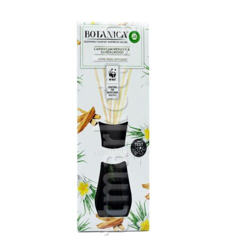 Botanica by Airwick Caribbean Vetiver and Sandalwood Reed Diffuser 42ml