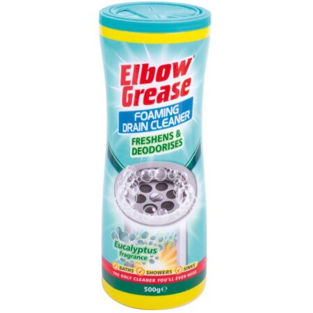 Elbow Grease Eucalyptus Fragrance Foaming Drain Cleaner 500g