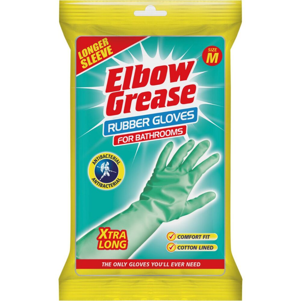 Elbow Grease Bathroom Gloves Large