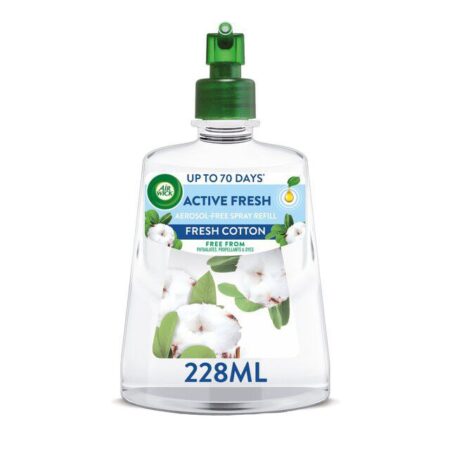 Airwick Aerosol-Free Automatic Air Freshener Spray Refill Fresh Cotton 228ml