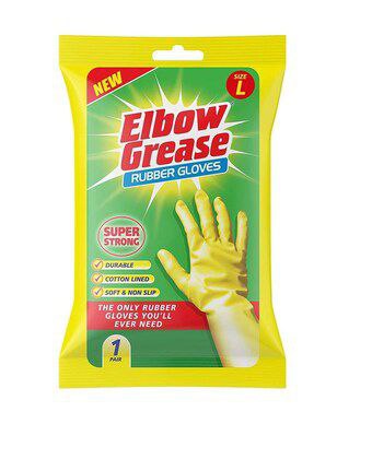 Elbow Grease Rubber Gloves L