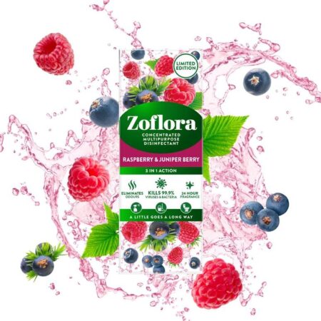 Zoflora Raspberry & Juniper Berry Multipurpose Disinfectant 120ml