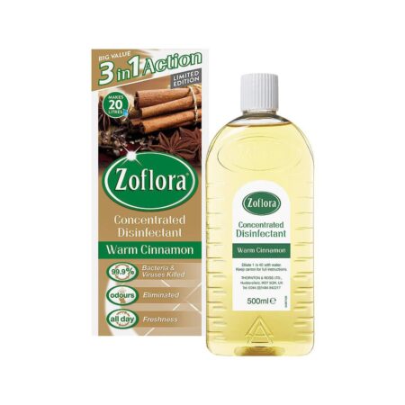 Zoflora Warm Cinnamon Multipurpose Disinfectant 500ml