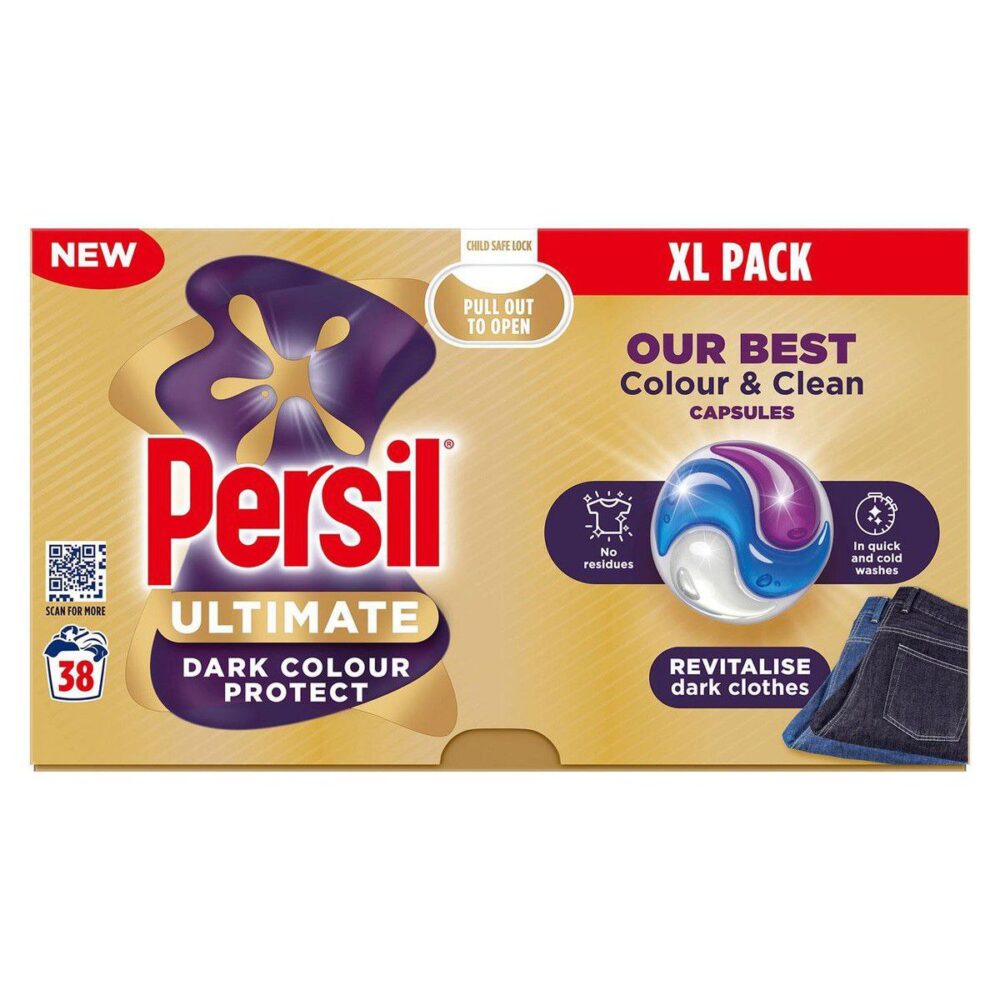 Persil Ultimate Dark Colour Protect Washing Capsules 38W