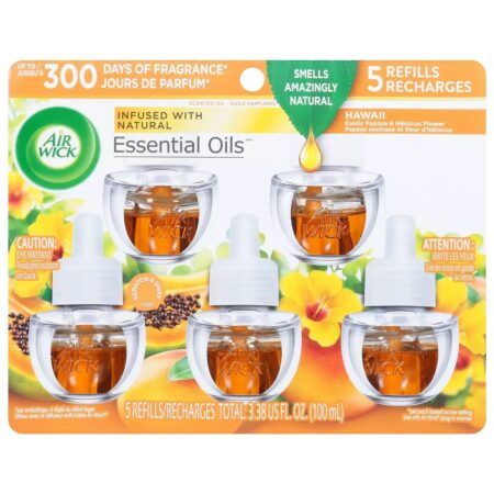 Airwick Scented Oil Plug In Refills Hawaii 5pk