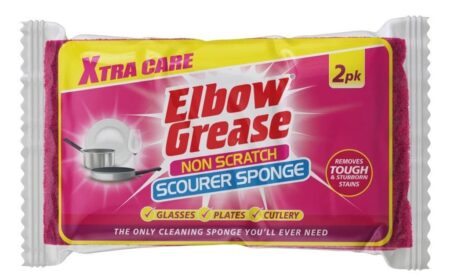 Elbow Grease Non Scratch Sponge Scourer 2pk