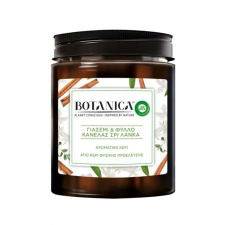 Botanica by Airwick Κερί Jasmine & Sri Lankan Cinnamon Leaf Candle 205g