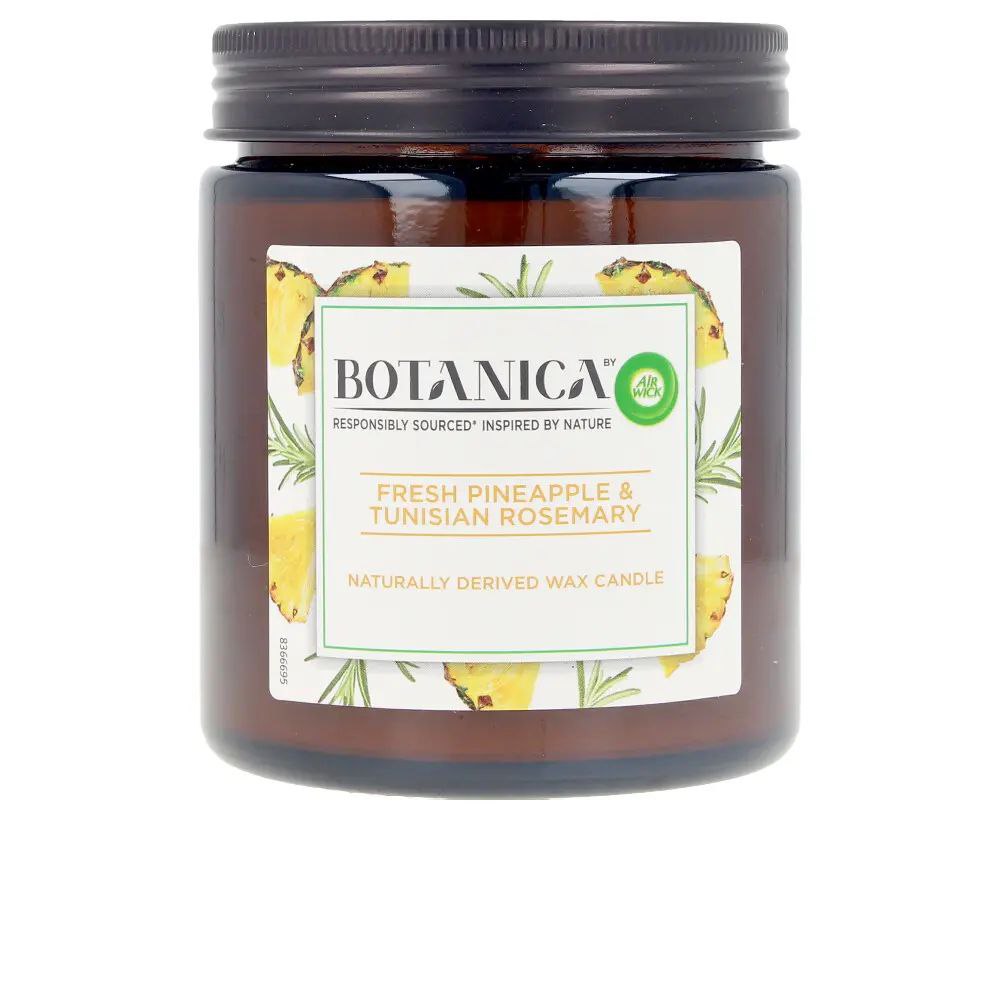 Botanica by Airwick Fresh Pineapple & Tunisian Rosemary Candle 205g