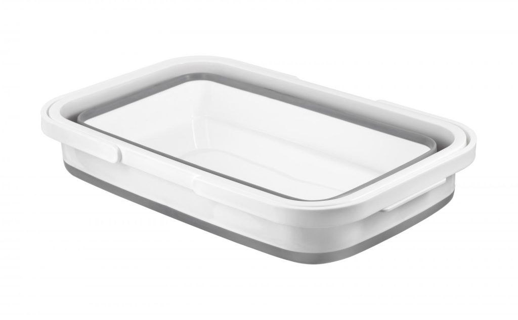 Home+ Collapsible Plastic Laundry Basket, Foldable Pop Up Storage Container 40L - Image 5