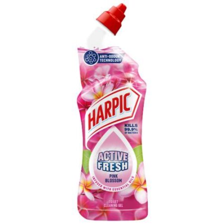 Harpic Active Fresh Pink Blossom Toilet Cleaner  750ml