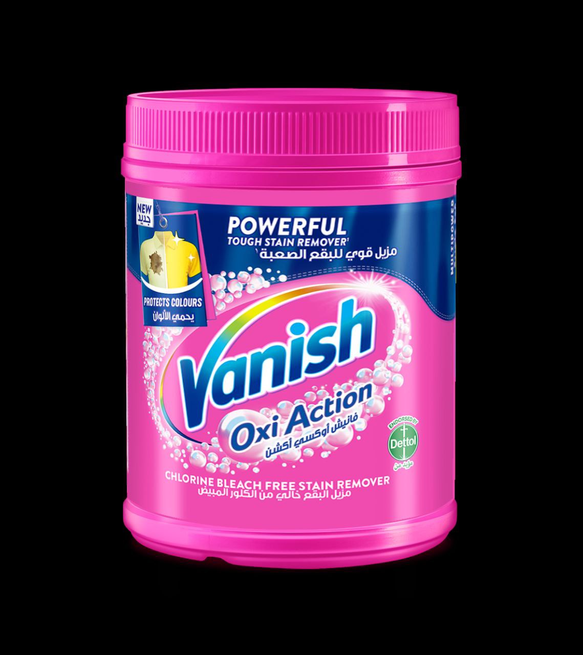 Vanish Oxi Action Colours & Whites Stain Remover Powder 500g