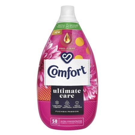Comfort Ultimate Care Fuchsia Passion Ultra-Concentrated Fabric Conditioner 58w