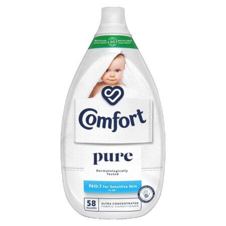 Comfort Ultimate Care Pure Ultra-Concentrated Fabric Conditioner 58w