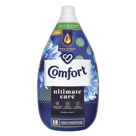 Comfort Ultimate Care Fresh Sky Ultra-Concentrated Fabric Conditioner 58w