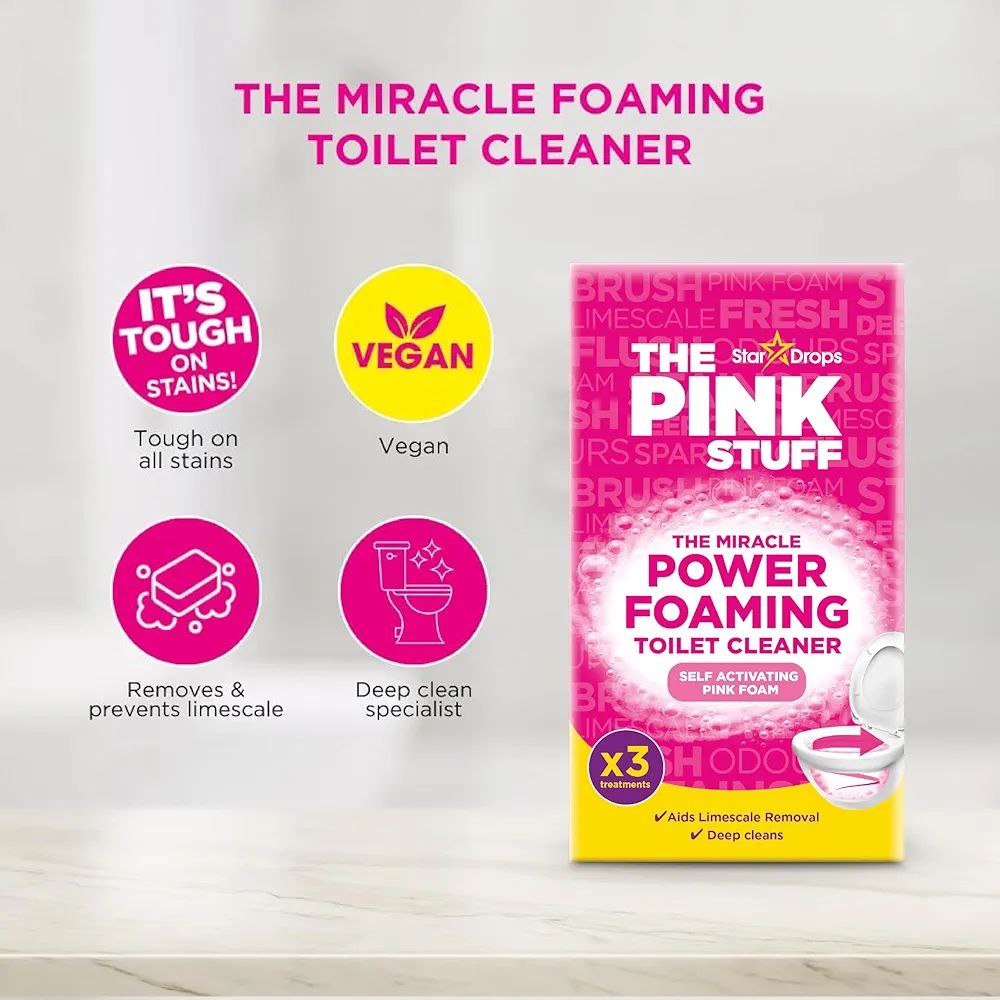 The Pinkstuff Miracle Power Foaming Toilet Cleaner - Image 2