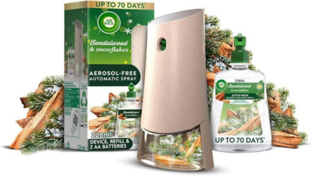 Airwick Active Fresh Automatic Sandalwood & Snowflakes