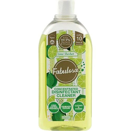 Fabulosa Disinfectant Cleaner Lime Sherbet 250ml