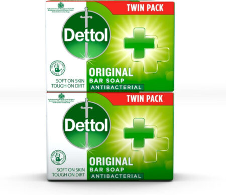 Dettol Original Anti-Bacterial Bar Soap Twin Pack