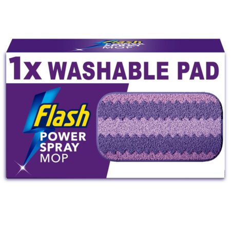 Flash Power Spray Mop 1x Washable Microfibre Pad