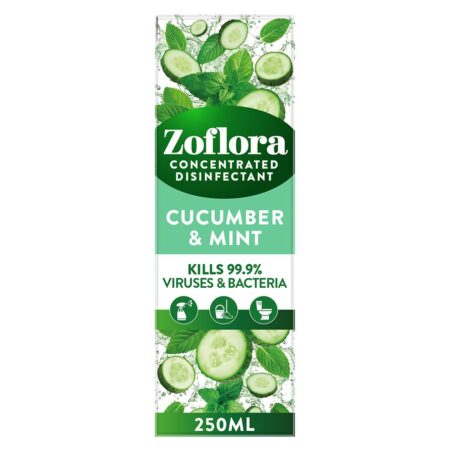 Zoflora Cucumber & Mint Concentrated Disinfectant 250ml
