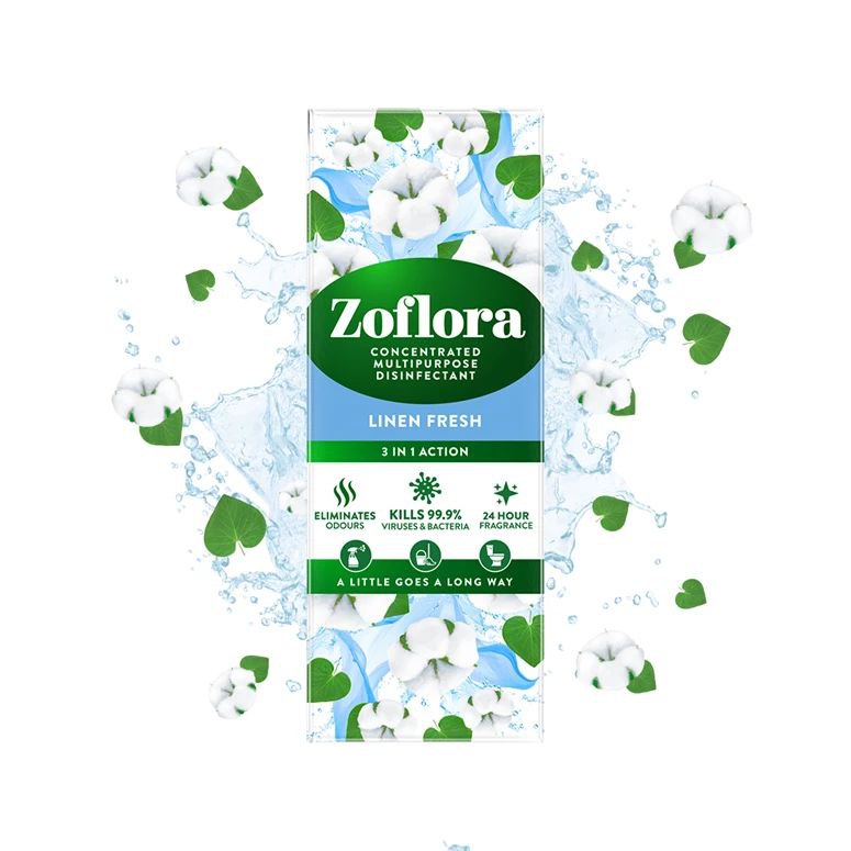 Zoflora Linen Fresh Concentrated Disinfectant 120ml