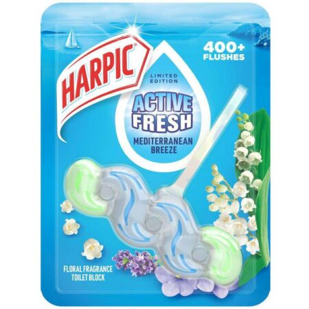Harpic Active Fresh Mediterannean Breeze Rim Block