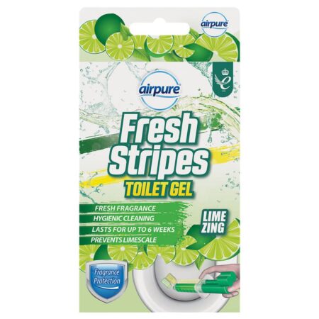 Airpure Lime Zing Fresh Stripes Toilet gel