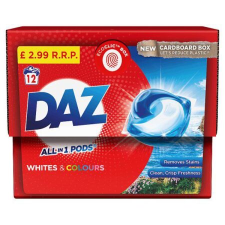 Daz All in 1 Washing Capsules 12w