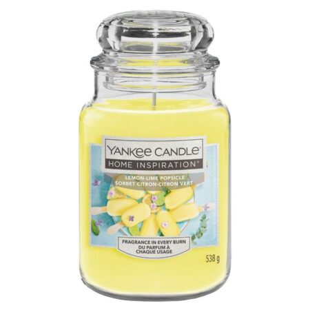 Yankee Candle Home Inspiration  Lemon-Lime Popsicle Large Jar 538g