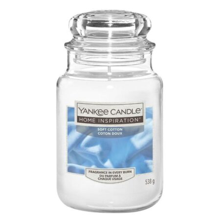 Yankee Candle Home Inspiration Soft Cotton Large Jar 538g