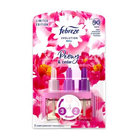 Febreze 3Volution Plug In Refill Peony & Cedar