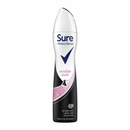 Sure Women 72hr Invisible Pure Antiperspirant Deodorant Spray