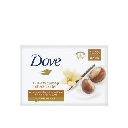 Dove Purely Pampering Shea Butter Beauty 4 Bar Soap