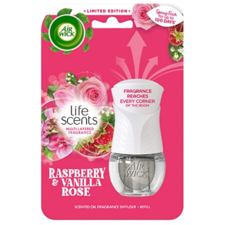 Airwick Raspberry & Vanilla Rose Plug In Air Freshener
