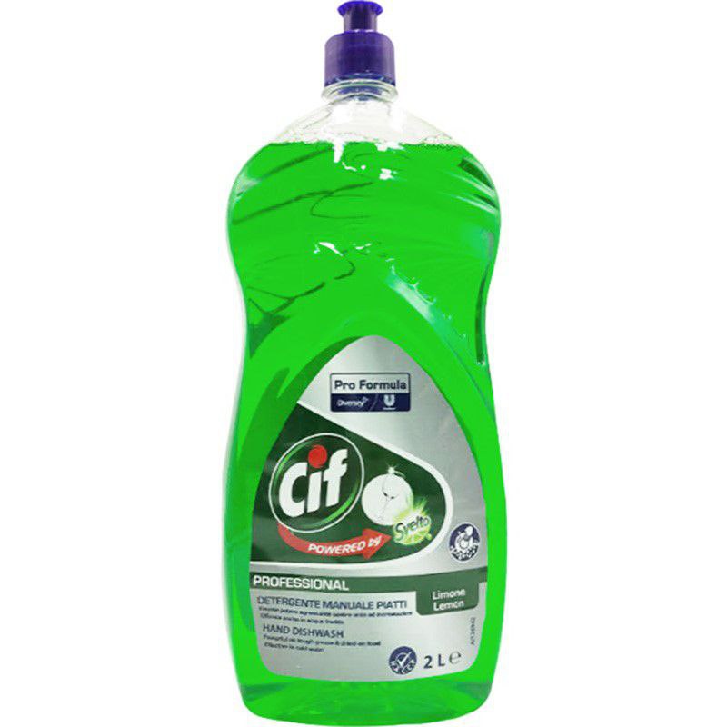 Cif Professional Lemon Dishwash Liquid 2L