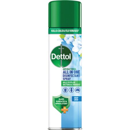 Dettol All-In-One Disinfectant Spray Crisp Linen 300ml