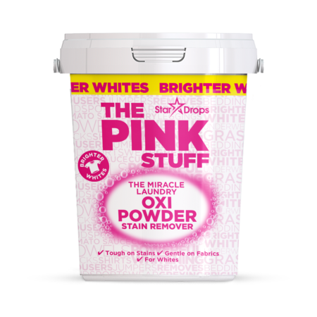 The Pinkstuff Miracle Laundry Oxi Powder Stain Remover for Whites
