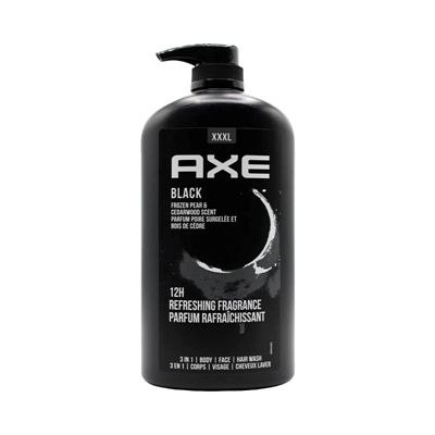 Axe Black 3 in 1 Body Face and Hair Wash Jumbo Sized XXXL