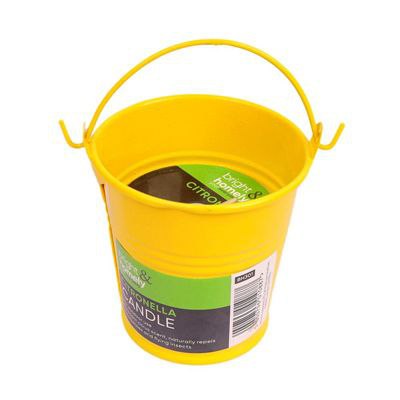 Bright & Homely Citronella Bucket Candle