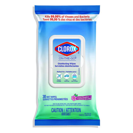 Clorox On The Go Disinfecting Wipes 30 Wipes