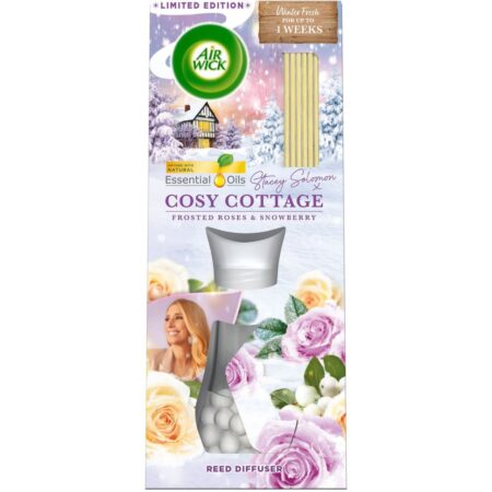 Airwick Cosy Cottage Frosted Roses & Snowberry Reed Diffuser 42ml