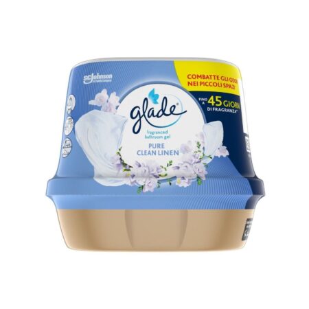 Glade Bathroom Gel Air Freshener Pure Clean Linen 180g
